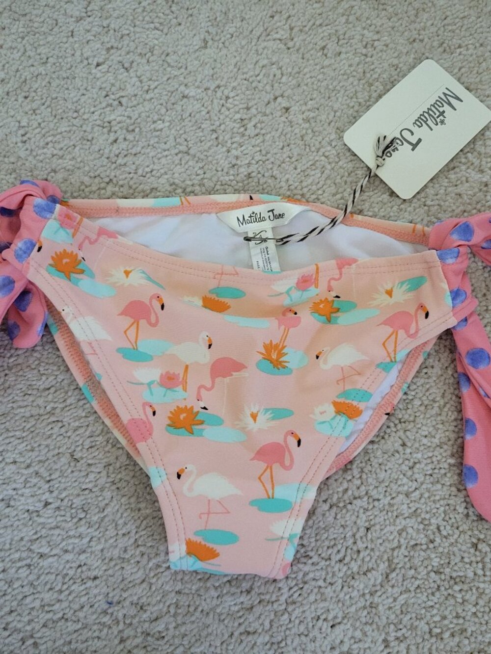 NWT Matilda Jane swim bottoms size 4